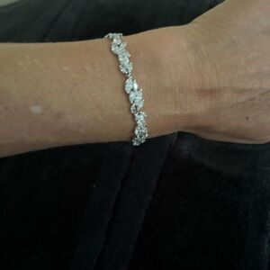 7” Swarovski tennis bracelet with extender